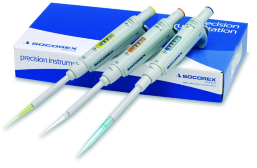 Single channel microliter pipettes Acura® manual 825 Triopack™, variable