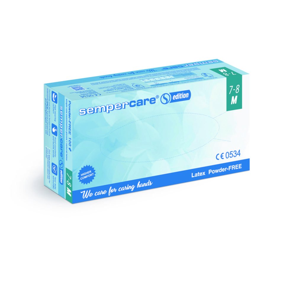 Disposable Gloves Sempercare® Edition, Latex | Glove size: S