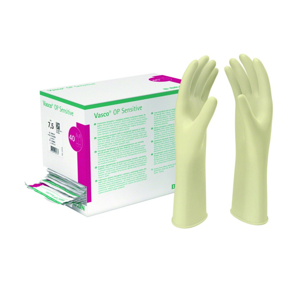 Disposable Gloves Vasco® OP Sensitive, Latex, Powder-Free