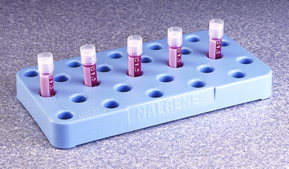 Kryoröhrchen-Gestelle Nalgene™, PC | Farbe: Blau