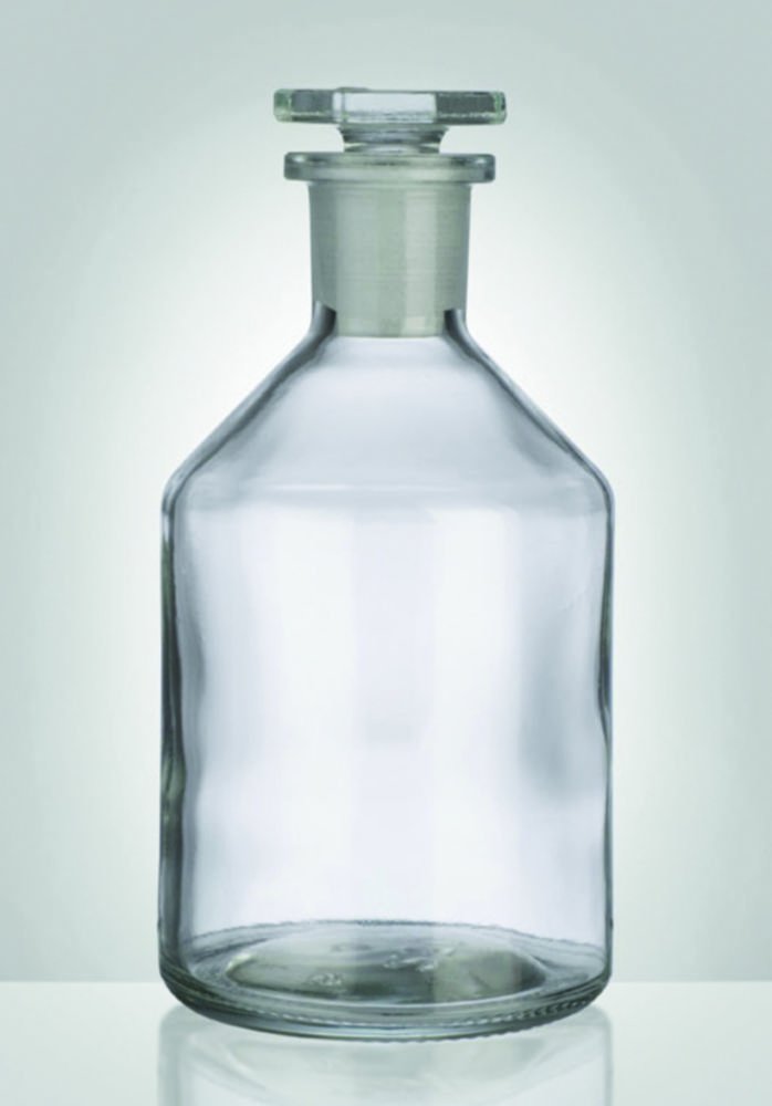 Narrow mouth reagent bottles, soda-lime glass