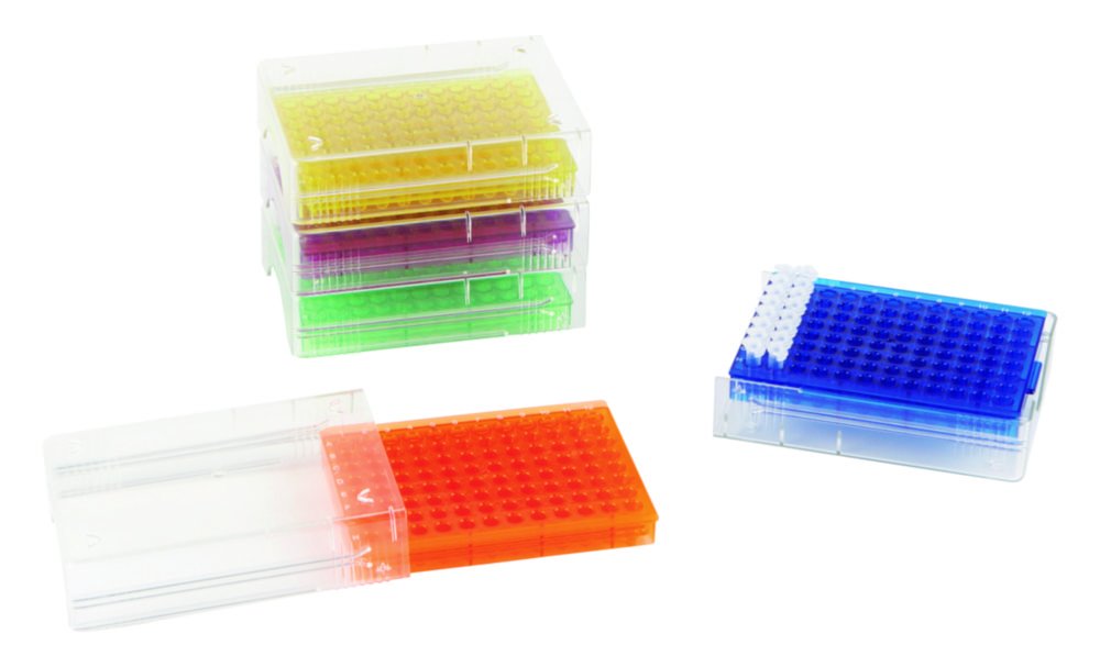 Rack PCR® 96 puits, Low-Temp | Pour tubes ml: 0,2