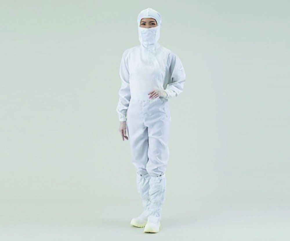 Overall for cleanroom ASPURE, polyester, with pen pocket