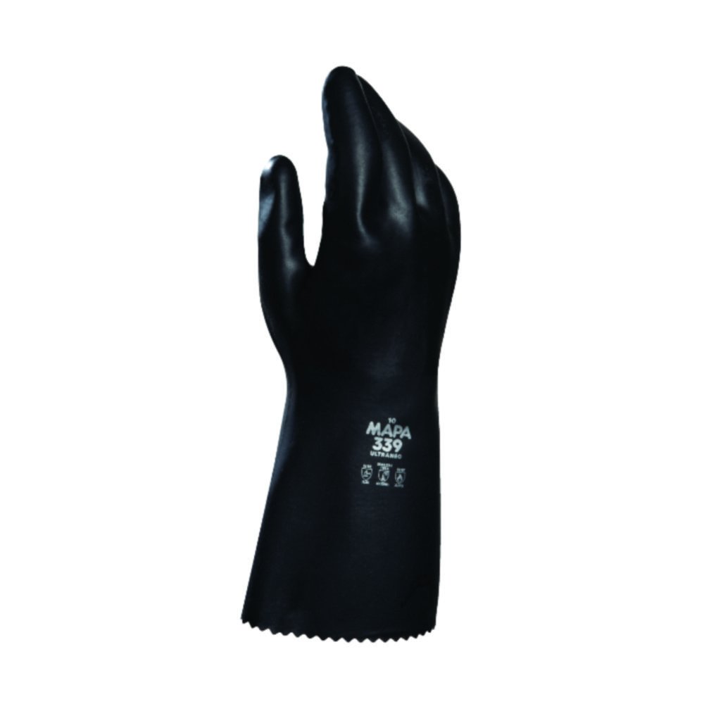 Chemical protective gloves UltraNeo 339, Neoprene | Glove size: 9