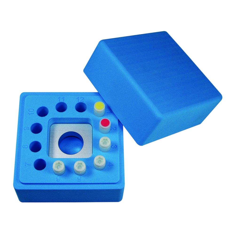 Freezing Aid for Cell Cultures, FreezerCell™ | Type: Square shape for 12 tubes
