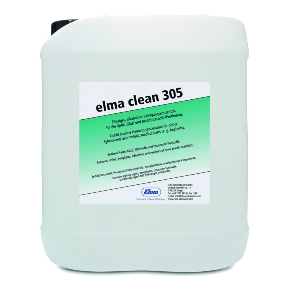 Concentrate for ultrasonic baths elma clean 305 | Capacity kg: 25