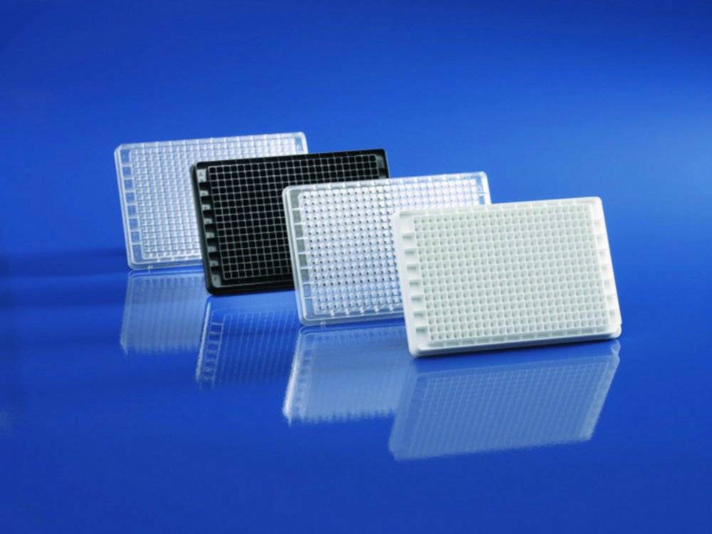 Mikrotiterplatten BRANDplates® pureGrade™ S, mit transparentem Boden
