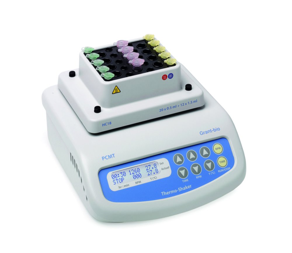 Thermoshaker PCMT for microtubes and PCR plates