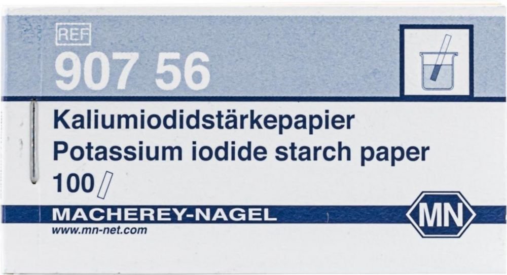 Test papers, potassium iodide starch