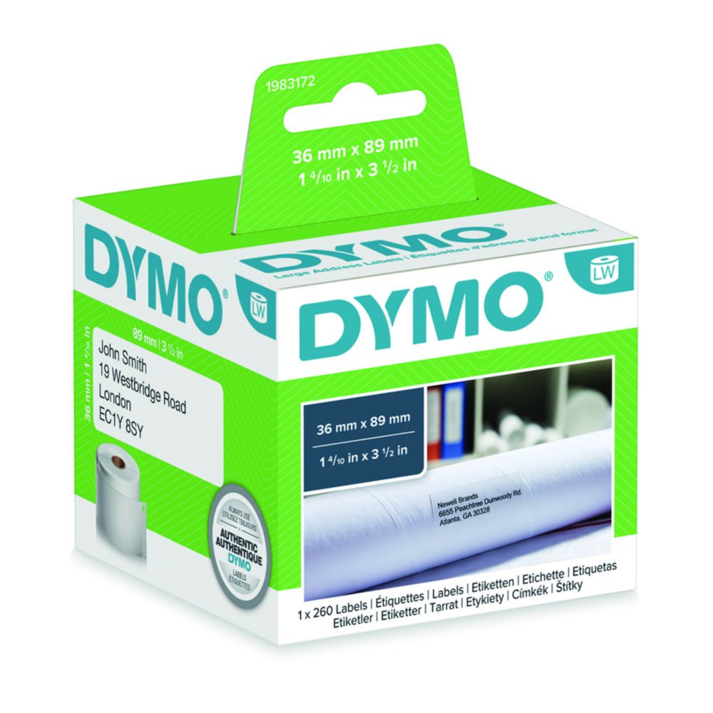 Étiquettes LabelWriter™ pour imprimantes d'étiquettes DYMO®