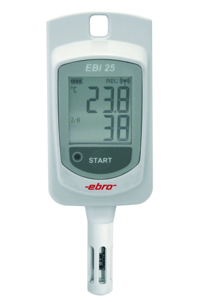 Wireless temperature data logger EBI 25-TH