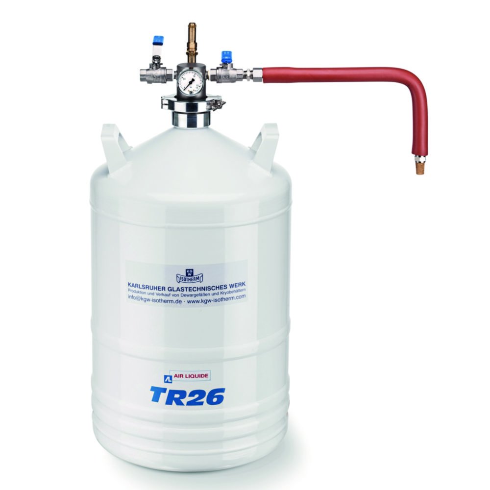 Liquid nitrogen container, aluminium | Type: ALU 26