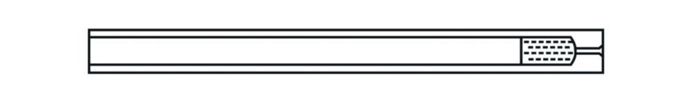 Einlass-Liner und O-Ringe für Agilent GC | Beschreibung: Split/Splitless Tapered FAST FocusLiner®