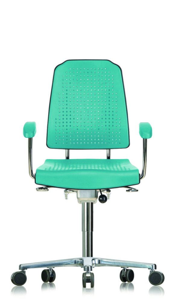Laboratory Seating Furniture, GMP | Type: Laboratory chair, high, with step-up rail