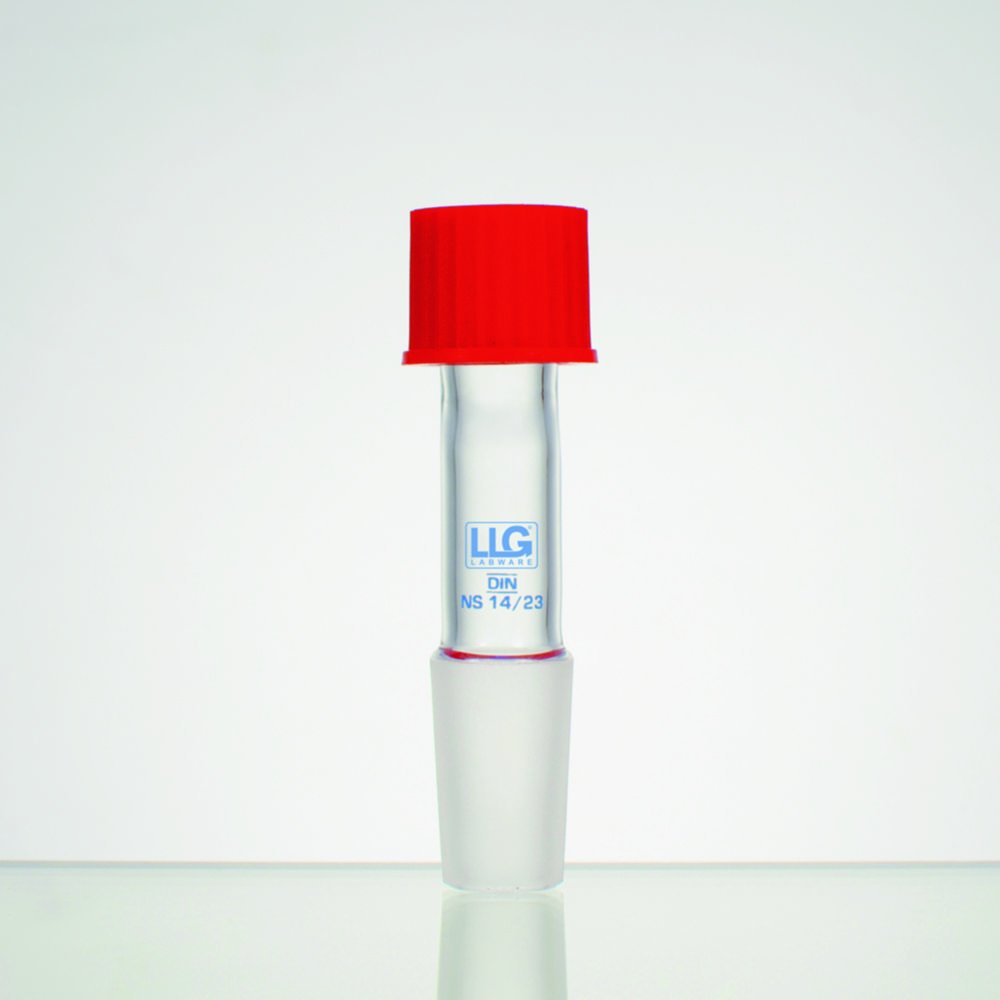 LLG-Verbindungsstück für Thermometer, Borosilikatglas 3.3 | Schliffgröße: NS14/23