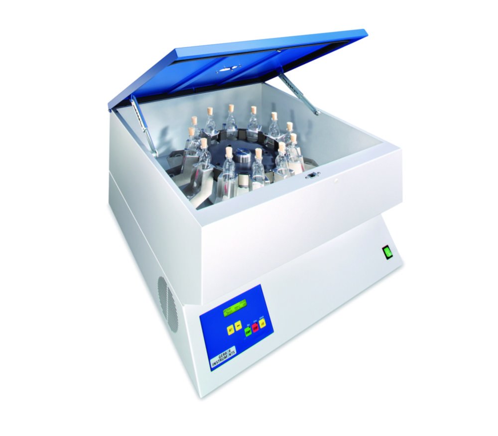 Universal Gerber Centrifuge | Description: Centrifuge with heating and with universal rotor for 12 positions, UK plug without inserts*