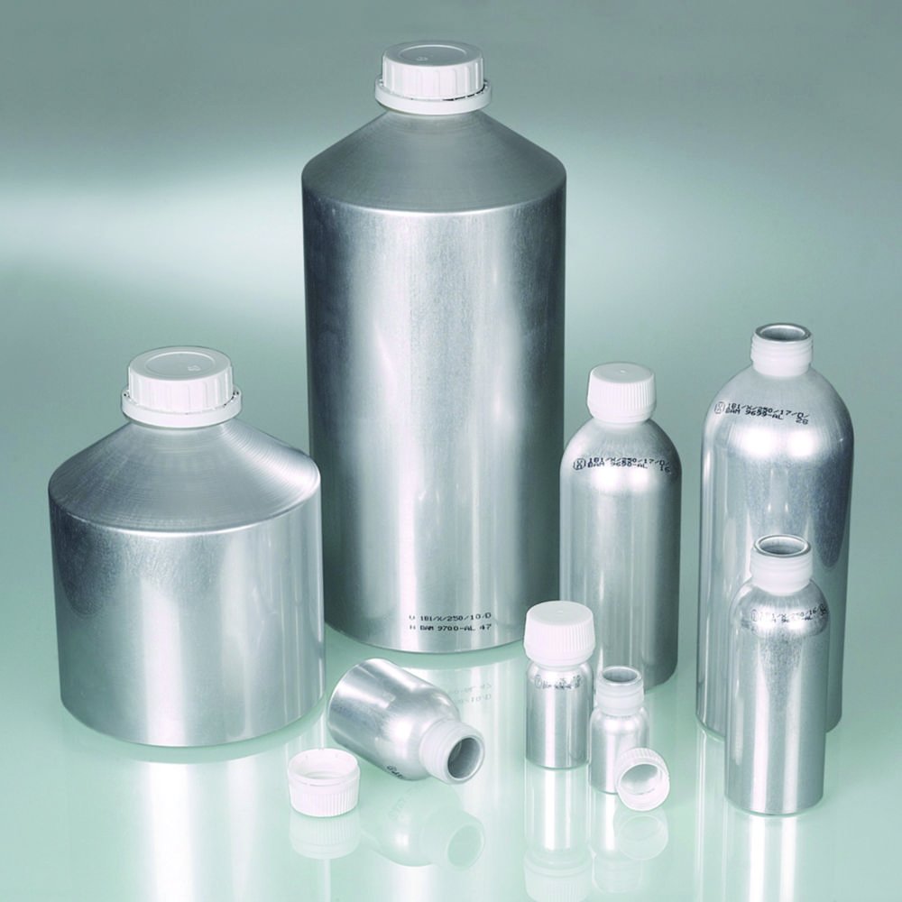 Aluminium-Flaschen, mit UN-Zulassung | Nennvolumen: 120 ml