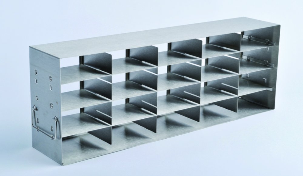 Racks für Tiefkühllagergeräte, HERAfreeze HFU-T Serie | Beschreibung: Rack mit Seitenzugang für 3" Boxen