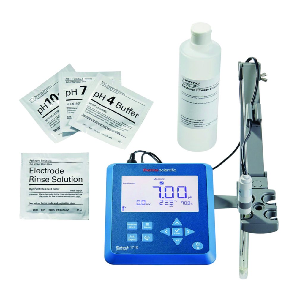 pH/mV-mètre Eutech™ PH 1710, kit standard