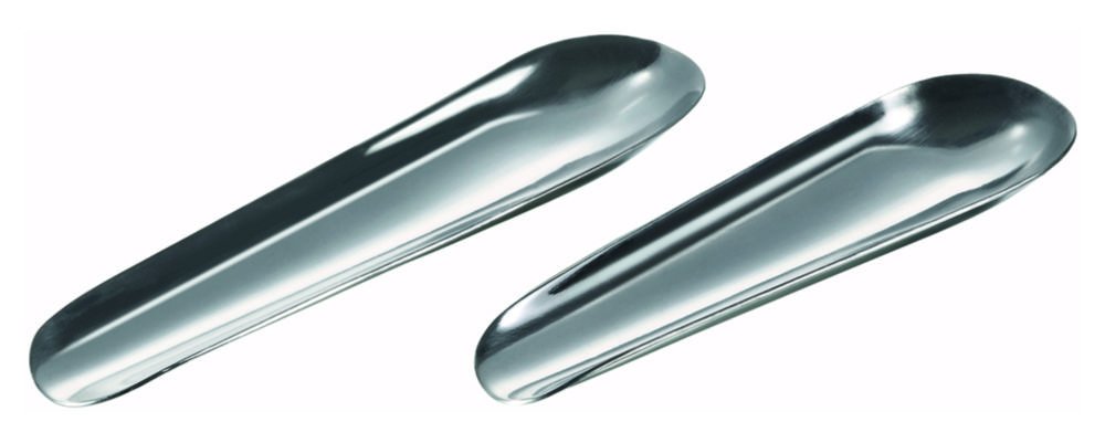 Weighing scoops, Stainless steel