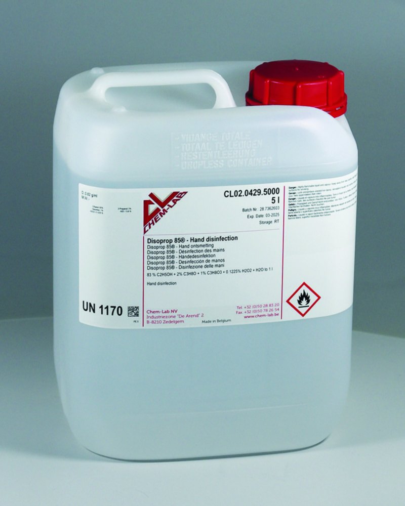 Hand Disinfectant Disoprop 85® | Type: Canister