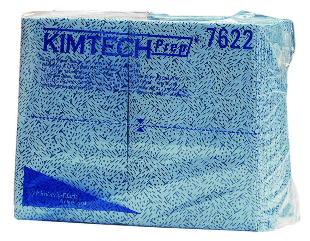 Chiffon de nettoyage KIMTECH* Process wiper, en feuilles | Couleur: bleu