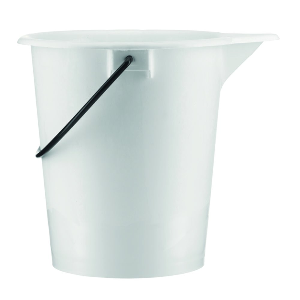 Buckets, HDPE, series 610/615, with spout | Nominal capacity: 10 l