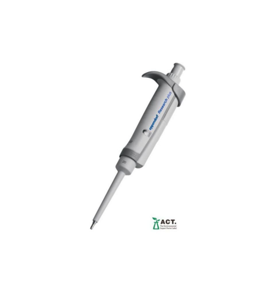 Micropipettes monocanal Eppendorf Research® Plus (General Lab Product), volume variable