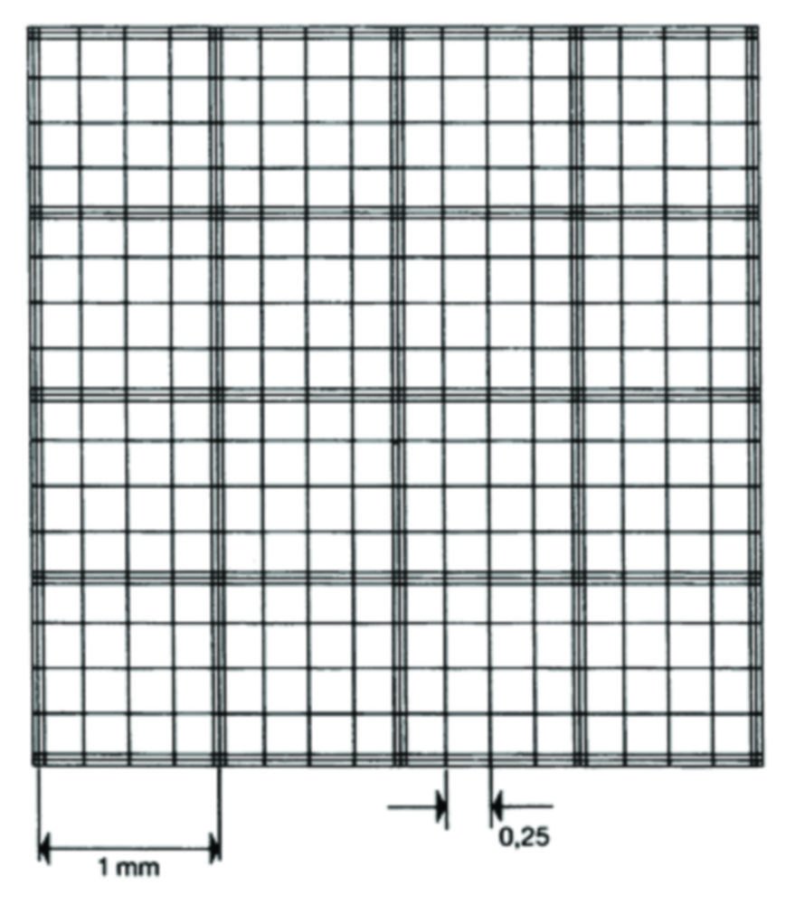 Cellule de numération selon Fuchs Rosenthal | Profondeur chambre: 0.2 mm