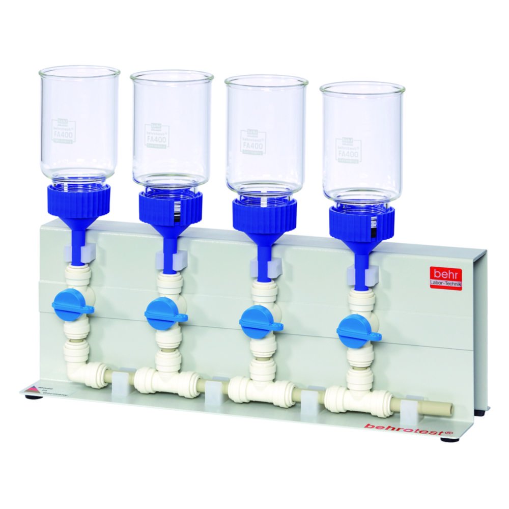 Filtrationseinheit für die Hydrolyse aus Borosilikatglas