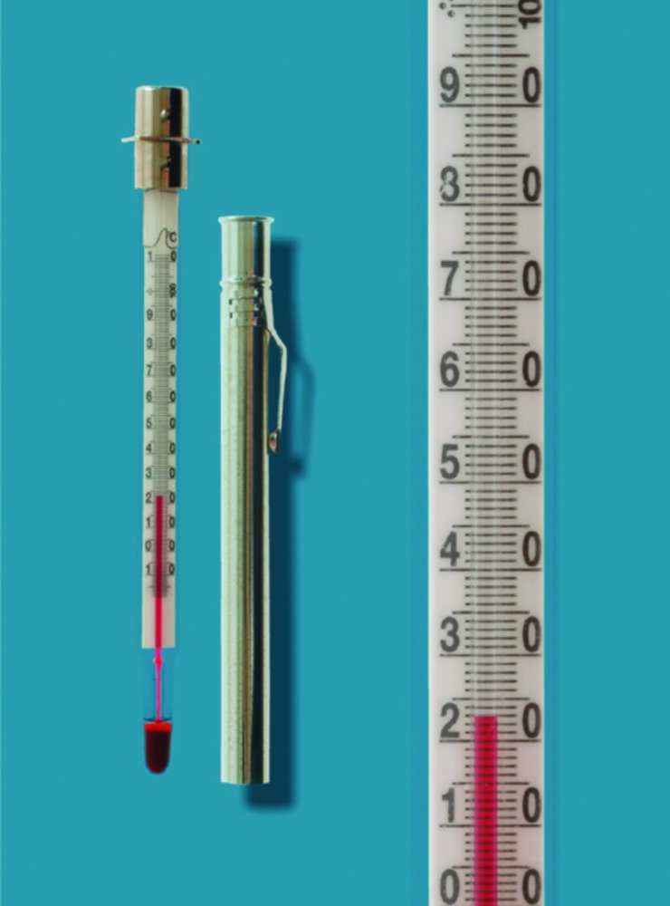 Pocket thermometers