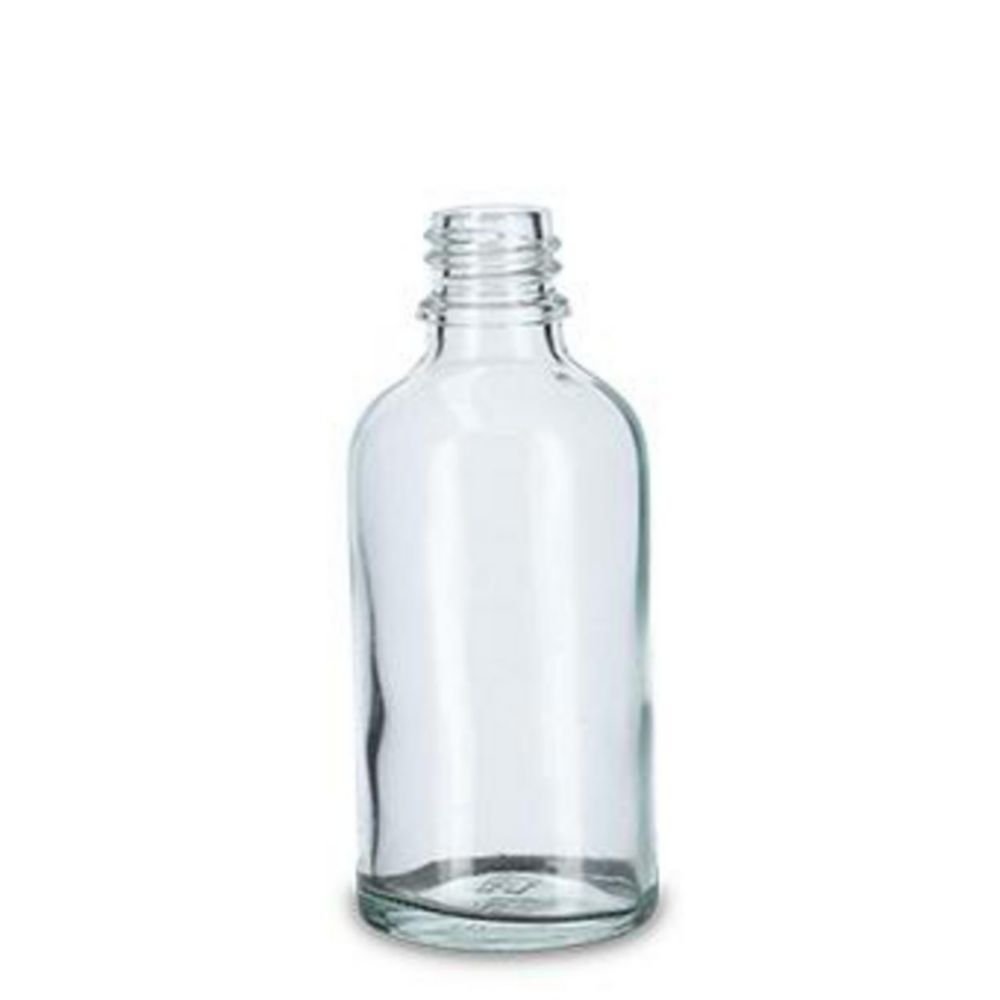 Tropfflaschen, Kalk-Soda Glas, klar | Nennvolumen: 50 ml