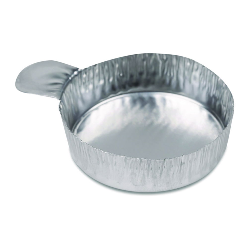 Wägeschalen, Aluminium, gewellte Wände, mit Fingerlasche