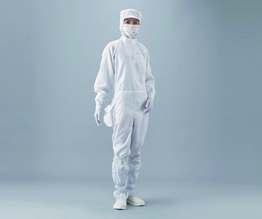 Overall for clean room ASPURE, polyester, with side pocket