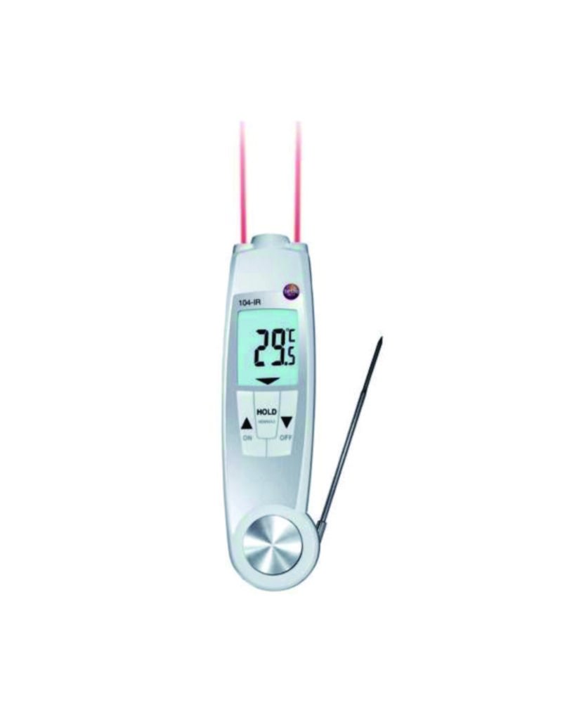 Infrared thermometer with penetration probe testo 104-IR