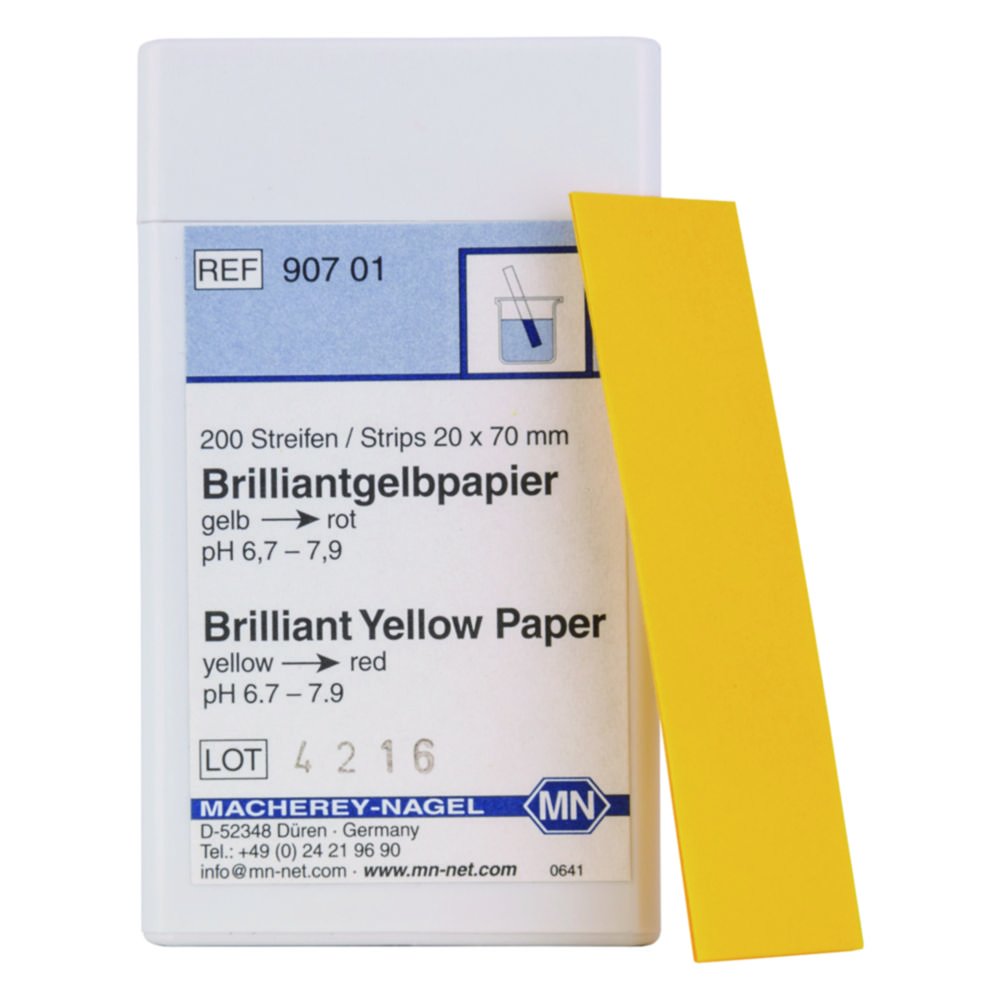 Indicator papers without colour scale