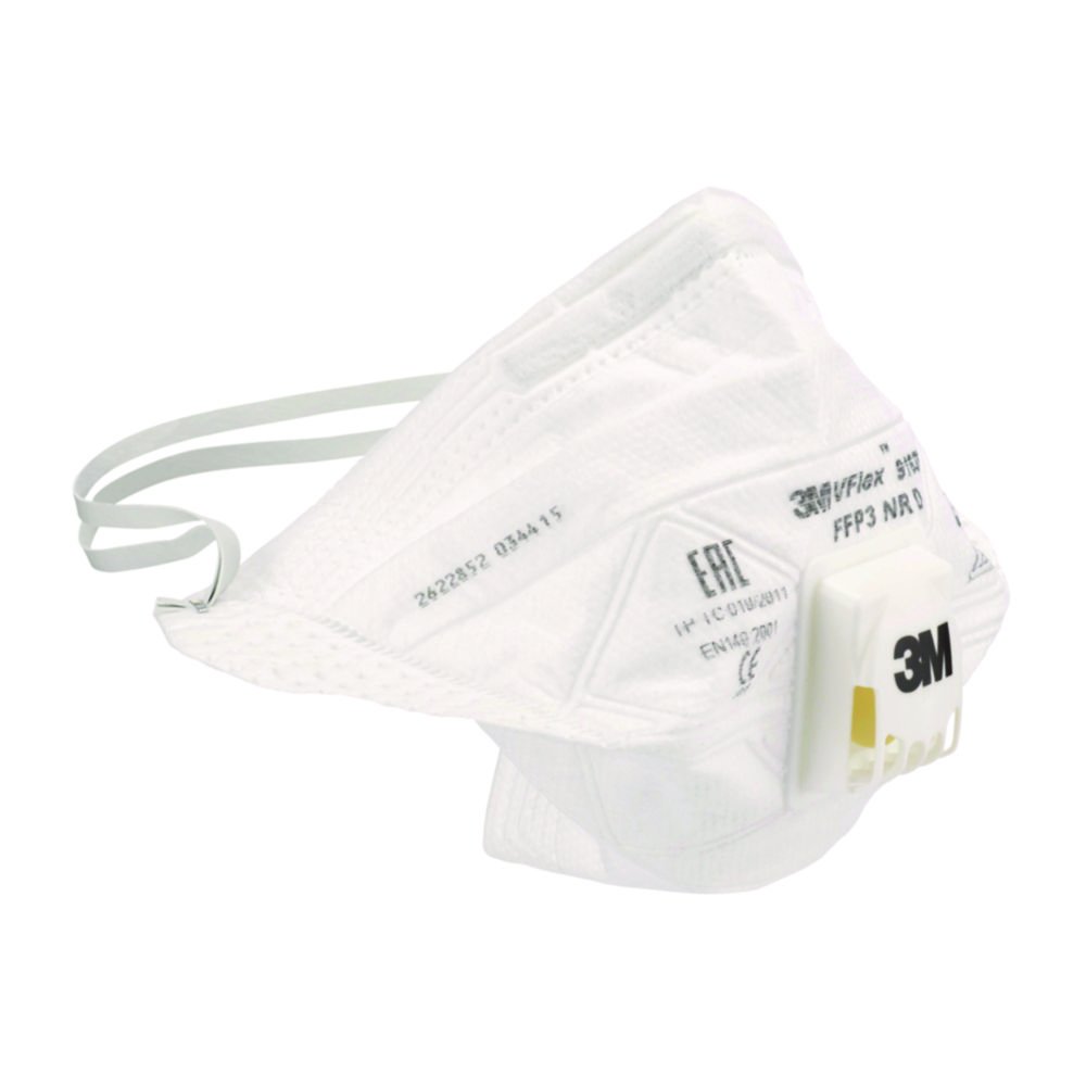Atemschutzmasken VFlex™, mit Ausatemventil | Typ: 9163E