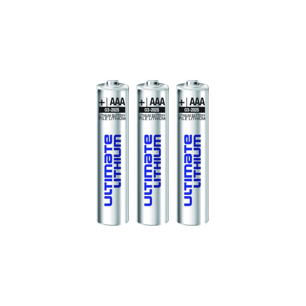 Batteries, lithium | Type: AAA