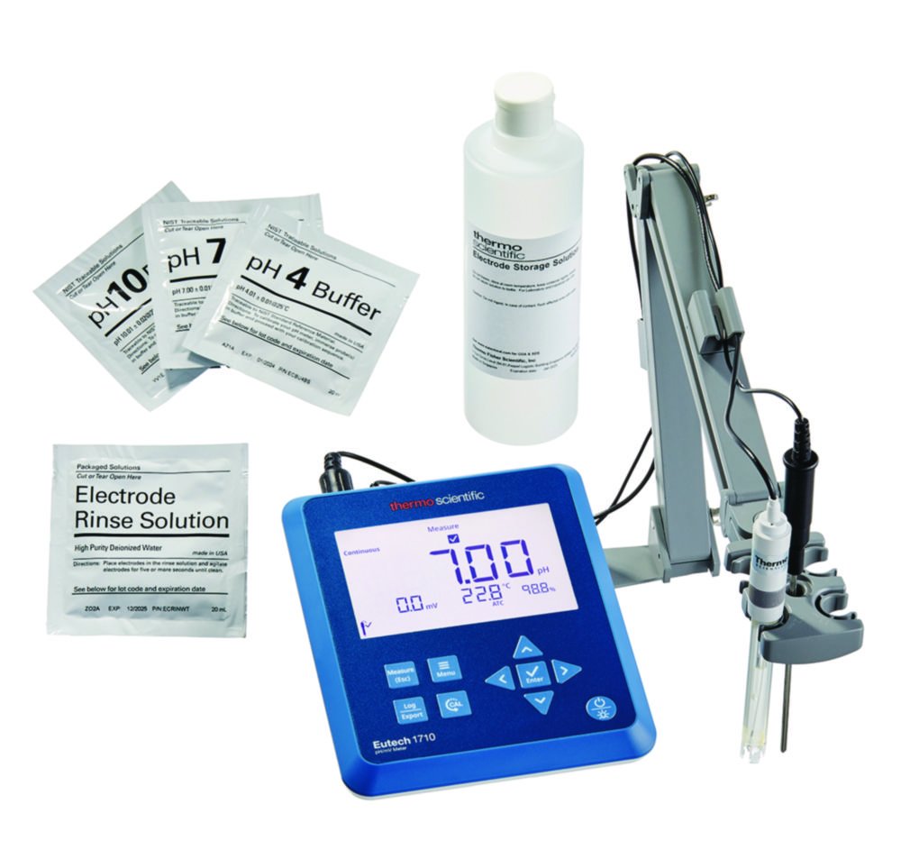 pH/mV-Messgerät Eutech™ PH 1710, low-maintenance-Kit