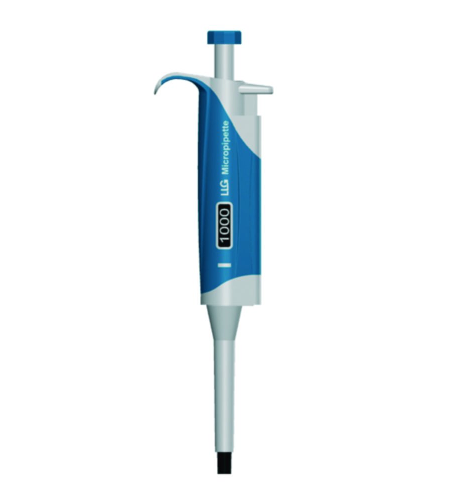 Micropipettes monocanal LLG, volume variable | Volume: 100 ... 1000 µl