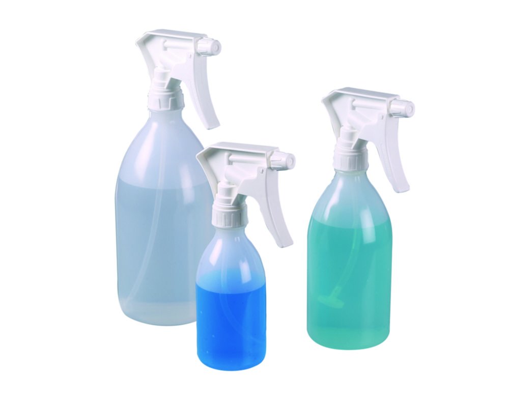 Spray bottles LaboPlast®, PE / PP | Nominal capacity: 500 ml