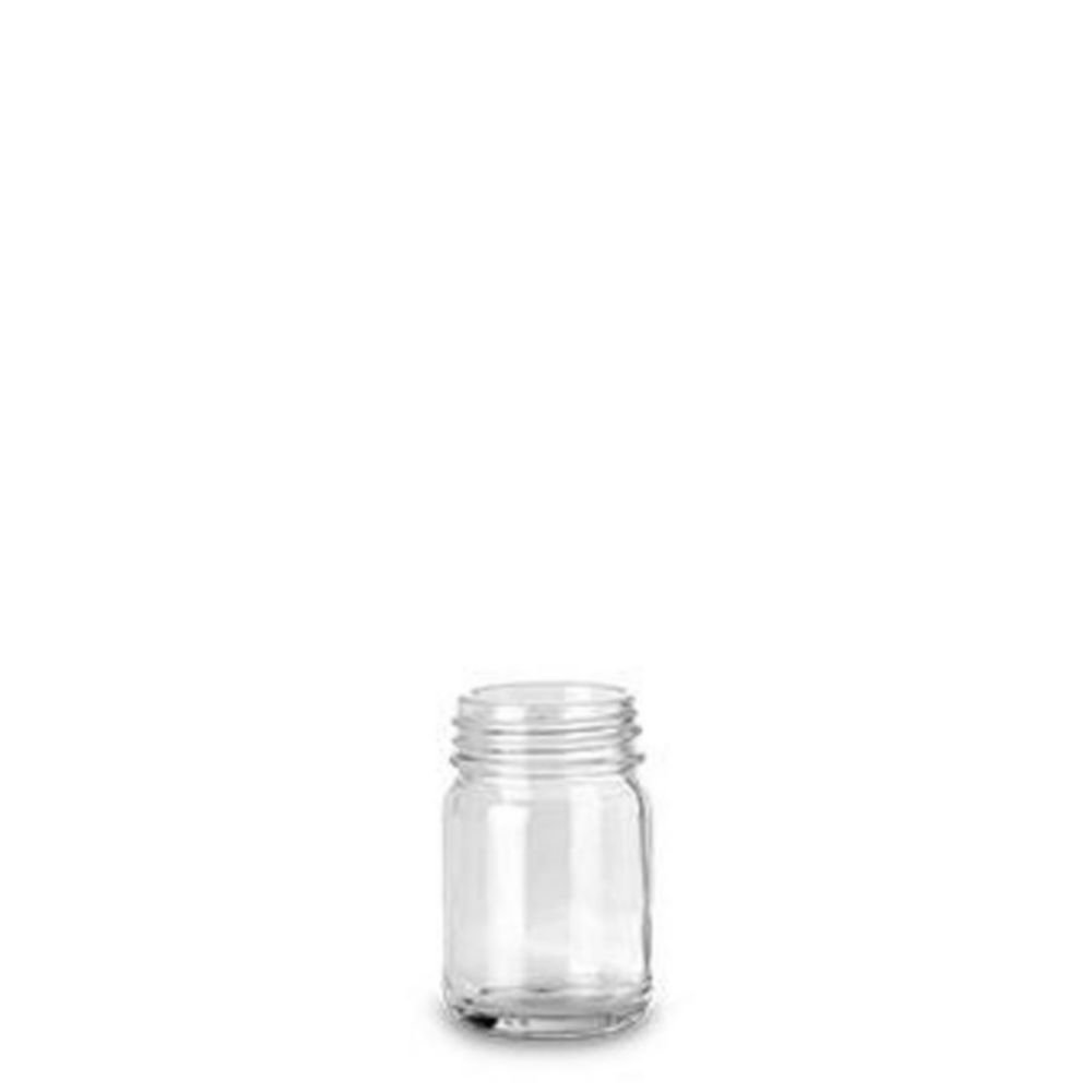Weithalsflaschen ohne Verschluss, Kalk-Soda Glas | Nennvolumen: 50 ml