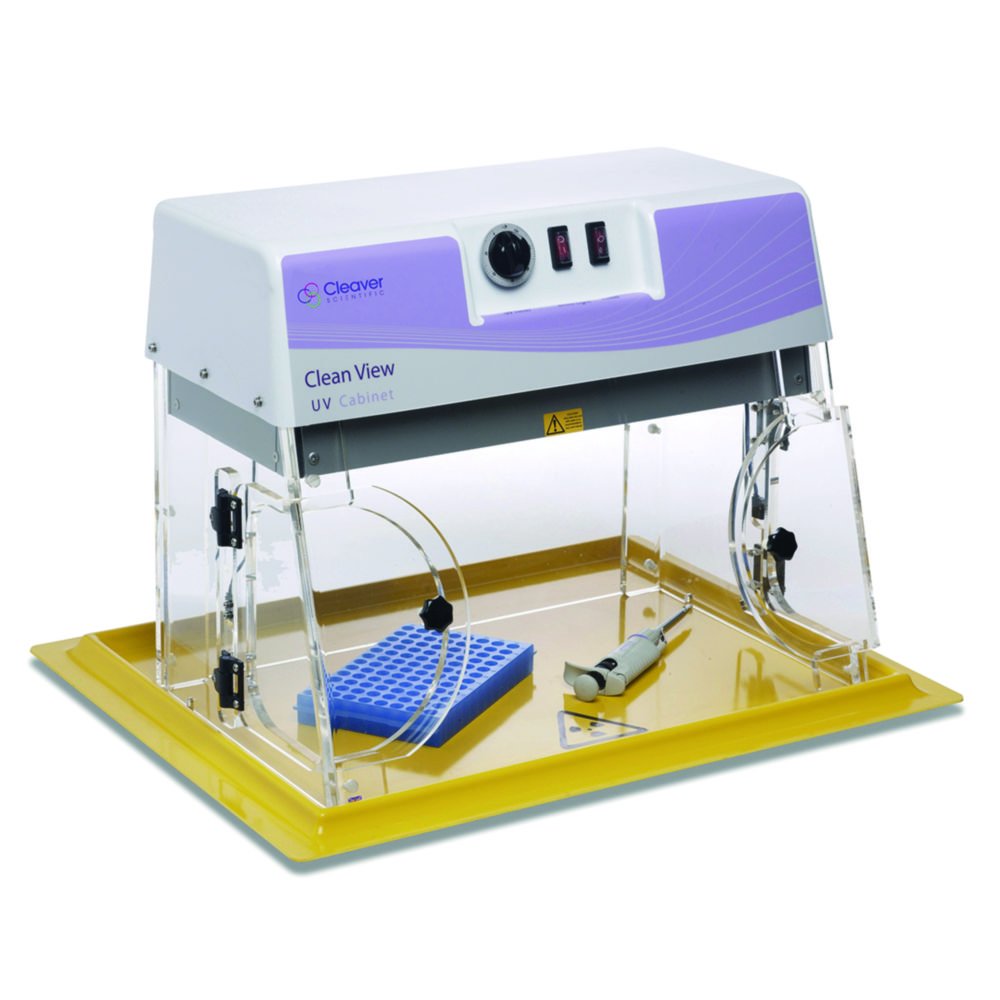 UV-Sterilisationskammer | Beschreibung: UV-Sterilisationskammer Maxi mit Timer, 4 UV-Lichter und weißes Licht, mit Einsatz
