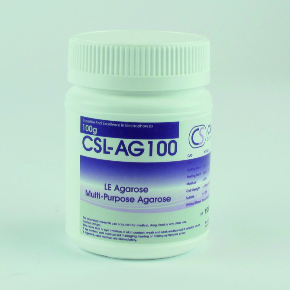 Agarose für die Gelelektrophorese | Typ: CSL-AG100