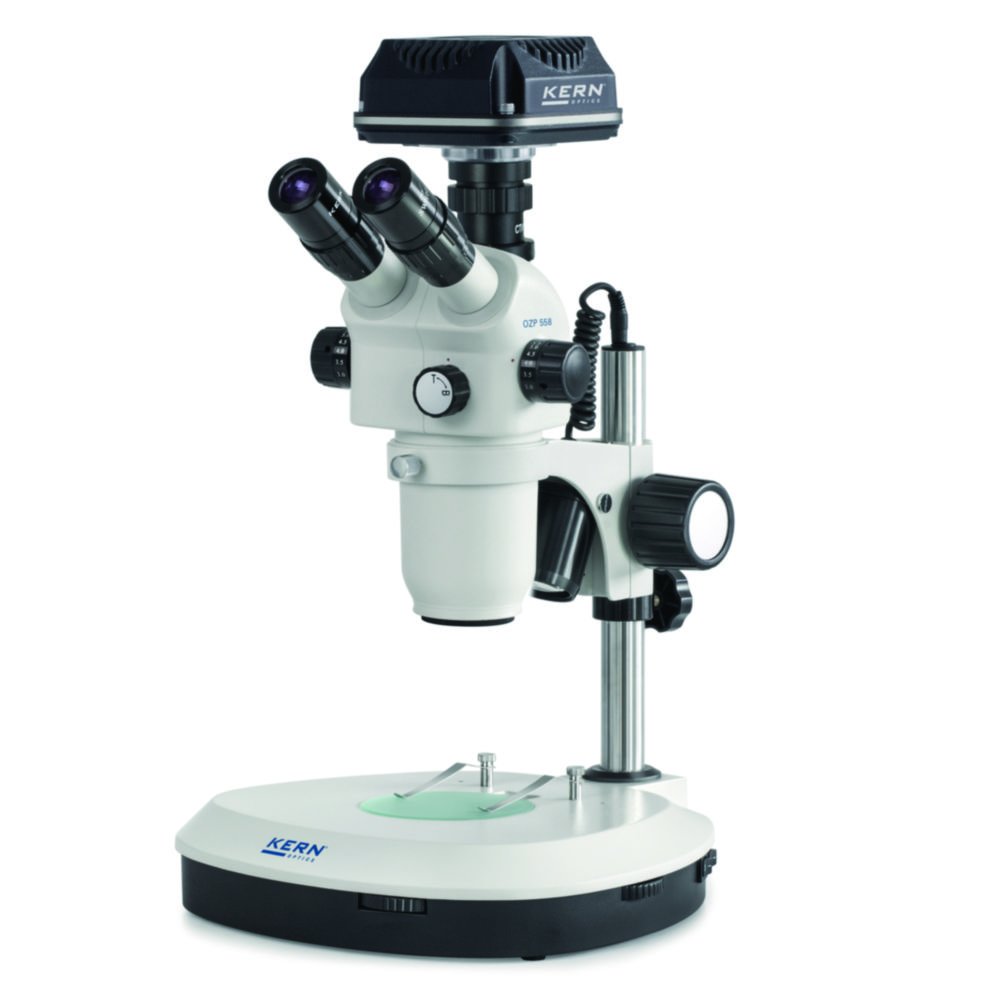Stereo-Zoom-Mikroskop-Set OZP, mit C-Mount Kamera