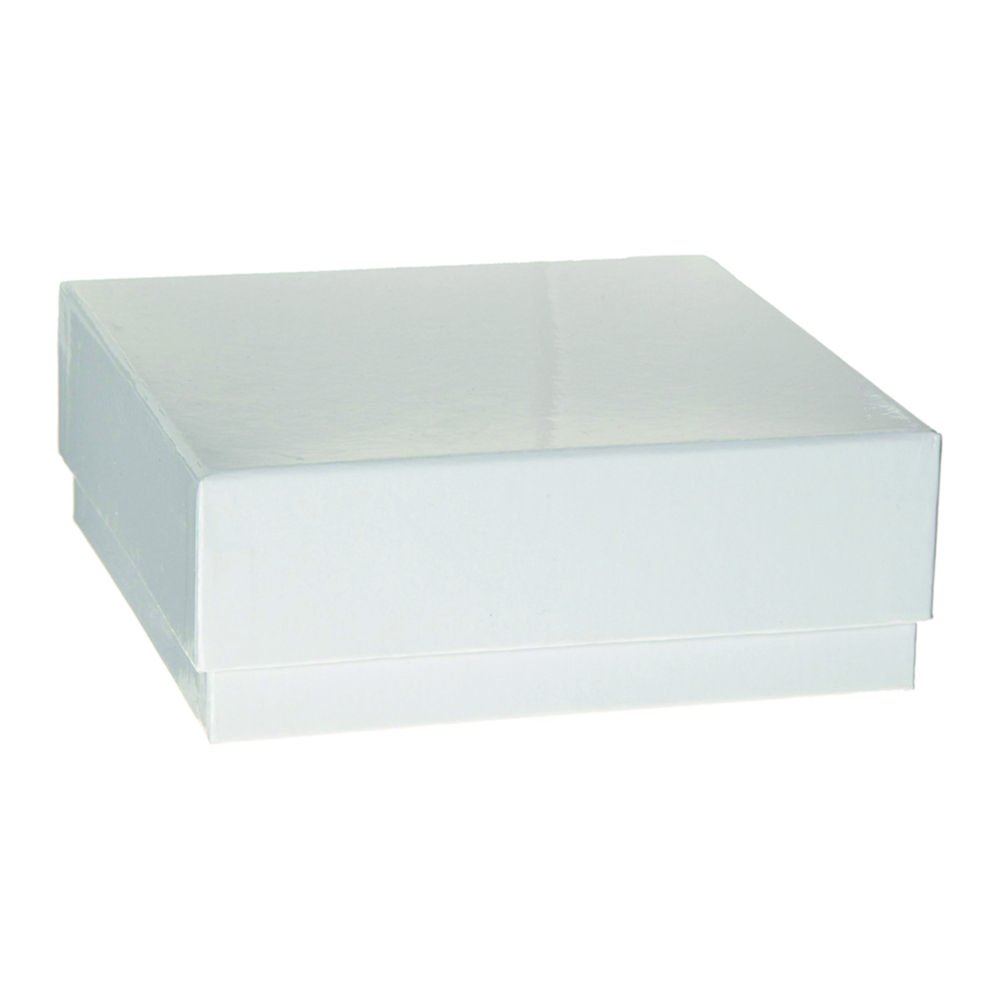 Cryogenic cardboard boxes, with lid