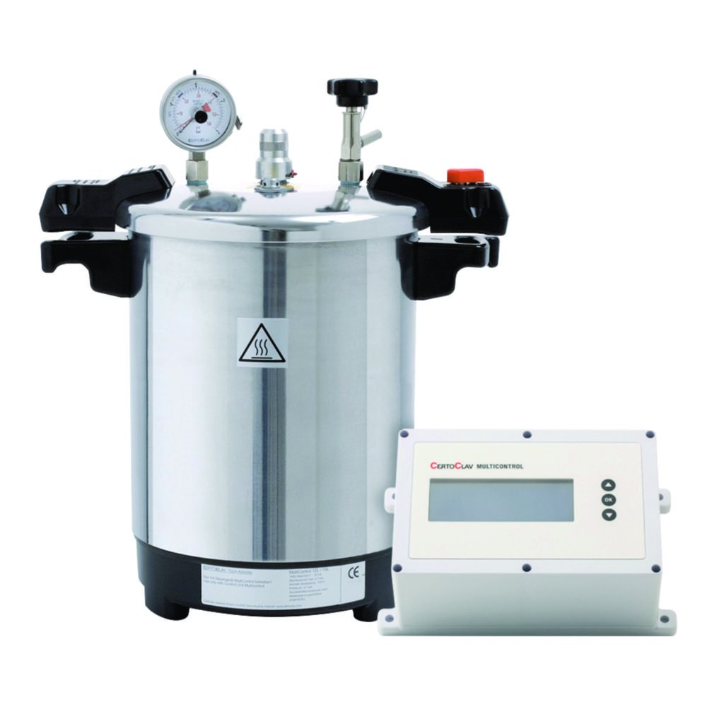 Tabletop autoclaves CertoClav MultiControl | Type: MultiControl