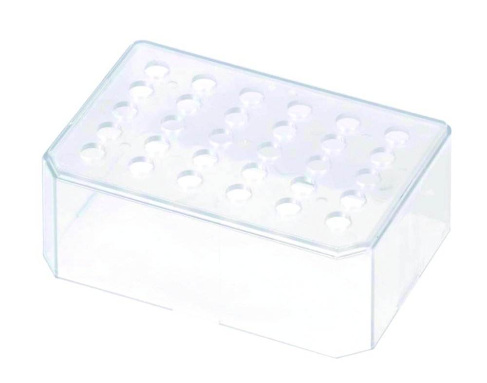 Accessoires pour incubateurs à agitation | Description: Portoir pour 30 blocs de tubes de 0,5 ml