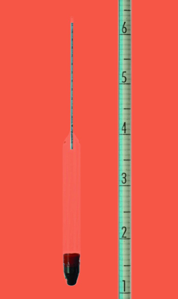 Hydrometers according to Baumé, without thermometer | Measuring range Bé: 50 ... 60