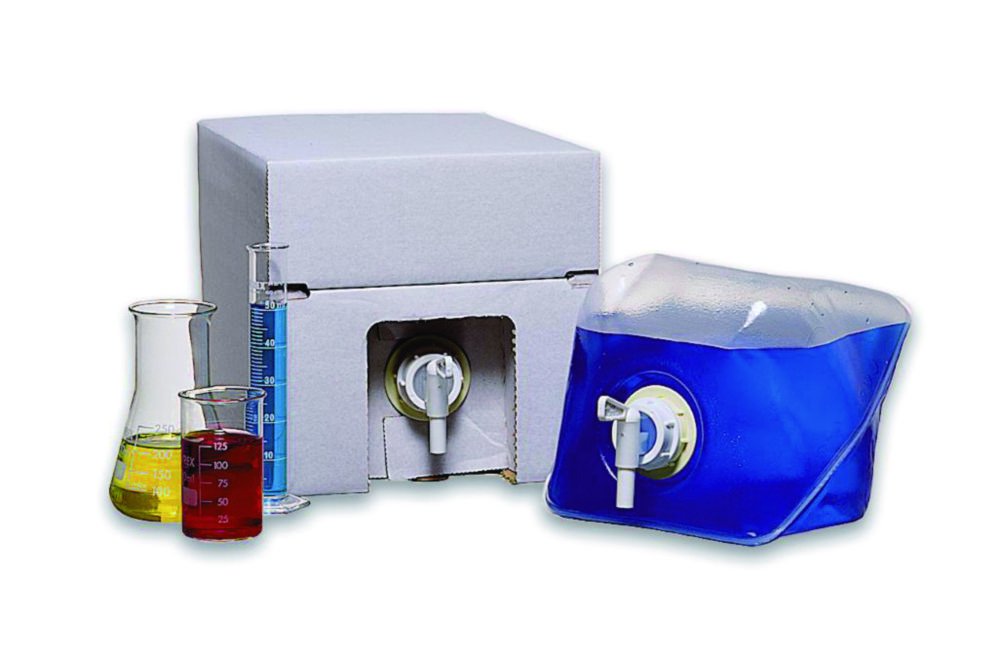 pH buffer solutions, Bag in Box, 25 °C